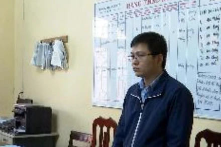 Đối tượng Mai Ngọc Hạnh. (Ảnh: Công an tỉnh Thái Bình)