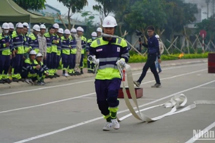 Hơn 100 người tham dự Hội thao tại Nhà máy nhiệt điện Thái Bình 2.