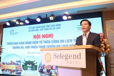 Việc khai trương các gian hàng điện tử trên Cổng thông tin Du lịch Thái Bình là bước tiến mới của địa phương để tiếp cận gần hơn với khách du lịch gần xa.