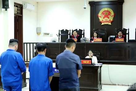 Phiên xét xử phúc thẩm được tổ chức công khai tại Tòa án nhân dân tỉnh Thái Bình.