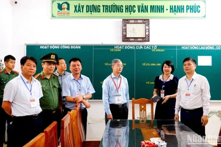Đến nay, tất cả các điểm thi tại tỉnh Thái Bình đã hoàn tất công tác chuẩn bị cho kỳ thi tốt nghiệp THPT năm 2024.