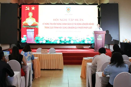 Quang cảnh hội nghị.