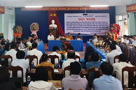 Quang cảnh hội nghị.