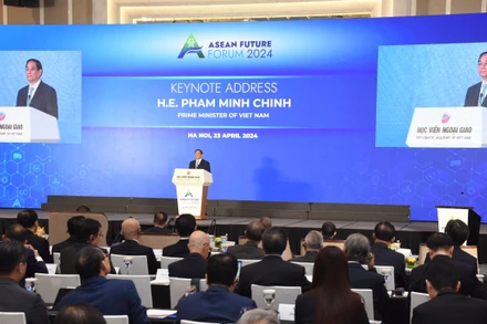 Thủ tướng Phạm Minh Chính phát biểu tại Diễn đàn Tương lai ASEAN 2024.