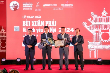 [Ảnh] Lễ trao giải "Bùi Xuân Phái - Vì tình yêu Hà Nội" lần thứ 17 năm 2024