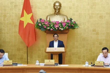 Thủ tướng Phạm Minh Chính dự và chủ trì phiên họp.