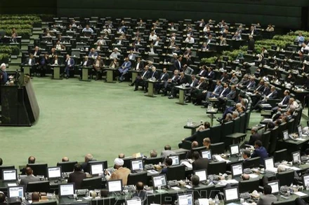 Toàn cảnh một phiên họp Quốc hội ở Tehran ngày 28/8/2018. (Ảnh tư liệu: AFP/TTXVN)