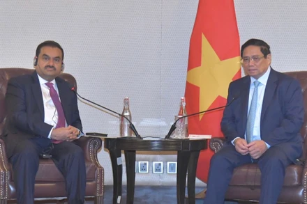 Thủ tướng Phạm Minh Chính tiếp ông Gautam Adani, Chủ tịch Tập đoàn Adani.
