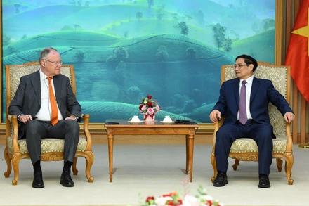 Thủ tướng Phạm Minh Chính tiếp ngài Stephan Weil, Thủ hiến bang Hạ Saxony, Đức.