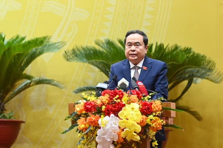 Chủ tịch Quốc hội Trần Thanh Mẫn phát biểu chỉ đạo tại phiên khai mạc kỳ họp. (Ảnh: Duy Linh)