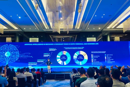 Ông Lê Bá Tân, Giám đốc Viettel IDC: “Quy mô thị trường trung tâm dữ liệu Việt Nam đang ở giai đoạn tăng trưởng tương đối cao”.