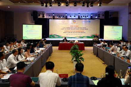 Quang cảnh buổi hội thảo.