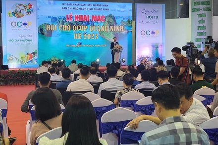 Khai mạc Hội chợ OCOP Quảng Ninh - Hè 2023.