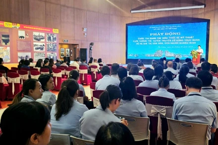 Quang cảnh buổi phát động cuộc thi.