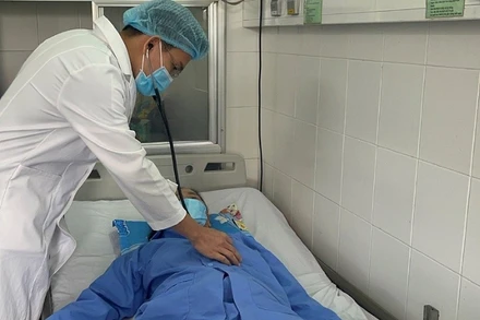 Nữ bệnh nhân L.T.N ổn định sau phẫu thuật.