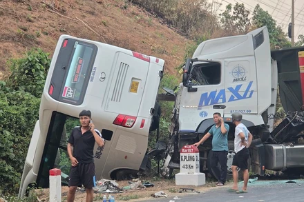 Hiện trường vụ tai nạn