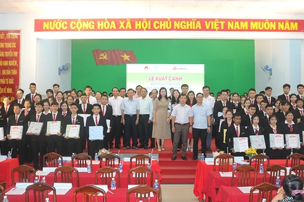 Thanh niên các tỉnh Trà Vinh, Bến Tre trúng tuyển và sẽ làm việc theo hợp đồng có thời hạn tại Nhật Bản.