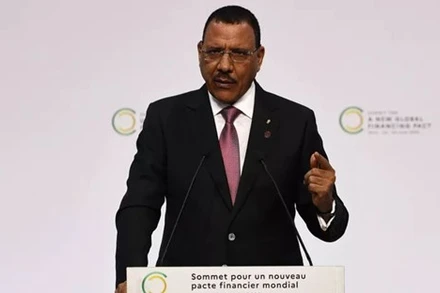 Tổng thống Niger Mohamed Bazoum. (Nguồn: AP)