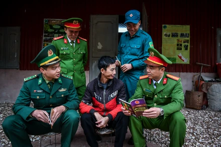 Đồng lòng dưới chân đỉnh Khoang La San 