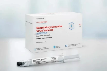 Vaccine ngừa RSV của Moderna. (Nguồn: Moderna)