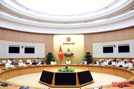 Toàn cảnh cuộc họp. (Ảnh: VGP)