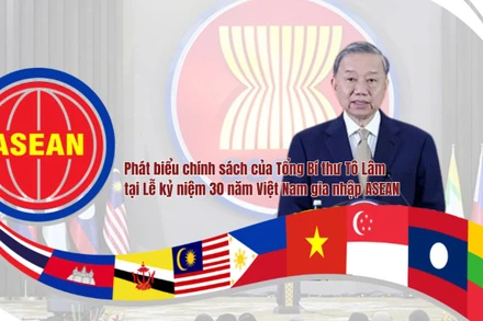 Tổng Bí thư Tô Lâm phát biểu. (Ảnh: TTXVN)