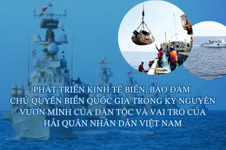 Phát triển kinh tế biển, bảo đảm chủ quyền biển quốc gia trong kỷ nguyên vươn mình của dân tộc và vai trò của Hải quân nhân dân Việt Nam