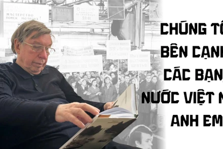 Chúng tôi bên cạnh các bạn, nước Việt Nam anh em