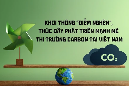 Khơi thông “điểm nghẽn”, thúc đẩy phát triển mạnh mẽ thị trường carbon tại Việt Nam 