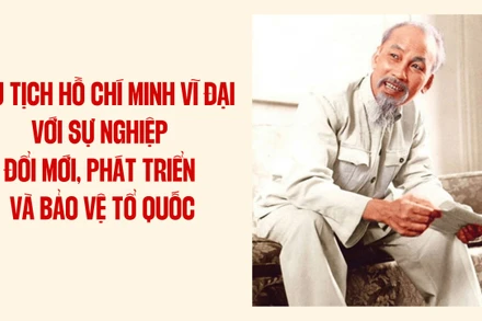 Chủ tịch Hồ Chí Minh vĩ đại với sự nghiệp đổi mới, phát triển và bảo vệ Tổ quốc