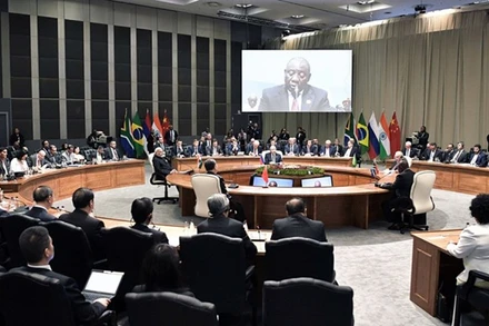 Toàn cảnh Hội nghị BRICS tại Nam Phi.