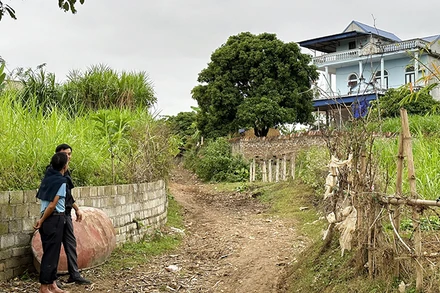 Hàng trăm căn nhà của người dân phường Lương Sơn, thành phố Sông Công được xây dựng từ trước khi có quy hoạch không gian thoát lũ, chứa lũ.