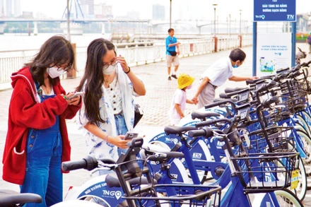 Trạm xe đặt ở các vị trí có nhu cầu sử dụng cao.