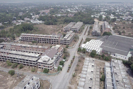 Toàn cảnh Dự án khu dân cư Võ Minh Đức.