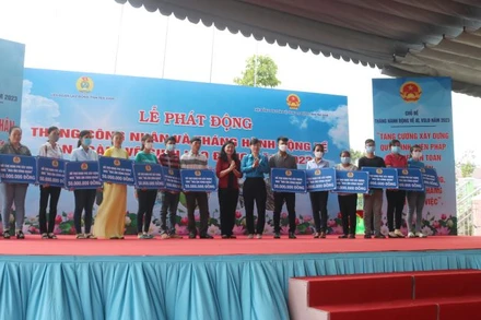 Công nhân, lao động khó khăn về nhà ở được hỗ trợ “Mái ấm Công đoàn”.