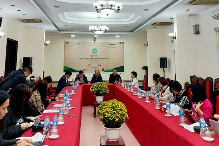 Họp báo về Ngày thơ Việt Nam lần thứ 21.