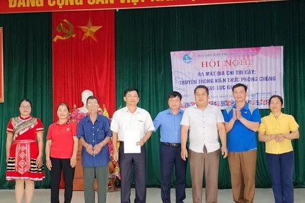 Ra mắt Ban Chủ nhiệm Câu lạc bộ “Địa chỉ tin cậy” xã Lực Hành, huyện Yên Sơn (Tuyên Quang).