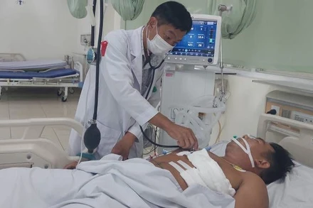 Bệnh nhân D. đã qua cơn nguy kịch và đang được chăm sóc, điều trị tại bệnh viện.