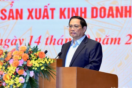 Thủ tướng Phạm Minh Chính phát biểu chỉ đạo Hội nghị.