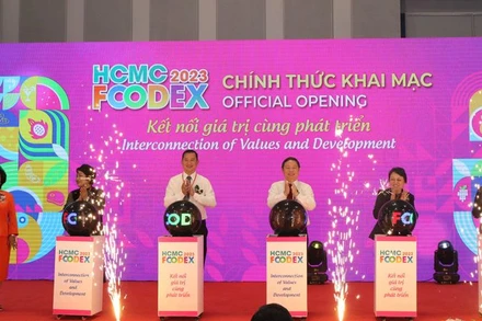 Khai mạc Triển lãm Quốc tế ngành lương thực, thực phẩm TP Hồ Chí Minh