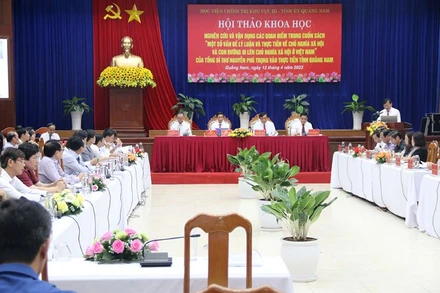 Quang cảnh Hội thảo.