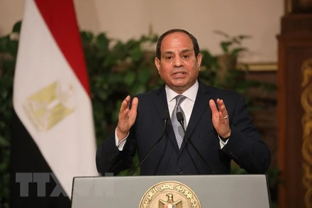 Tổng thống Ai Cập Abdel-Fattah El-Sisi. (Ảnh: AFP/TTXVN)