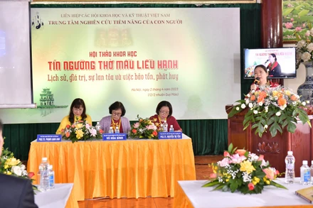 Quang cảnh hội thảo.