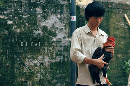 Cảnh trong phim "Thành phố ngủ gật". (Ảnh: Đoàn làm phim)