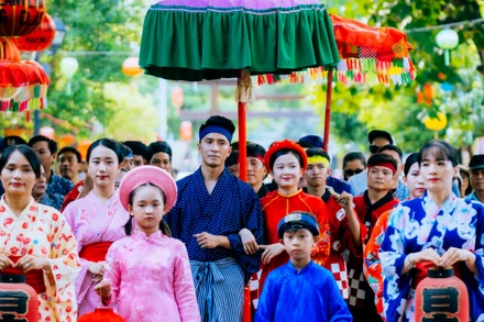 Các chương trình Xuân quê hương thường thu hút đông đảo cộng đồng người Việt Nam ở Nhật Bản tham dự. (Ảnh: Ban tổ chức)