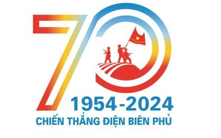 Phê duyệt mẫu biểu trưng chính thức Kỷ niệm 70 năm Chiến thắng Điện Biên Phủ