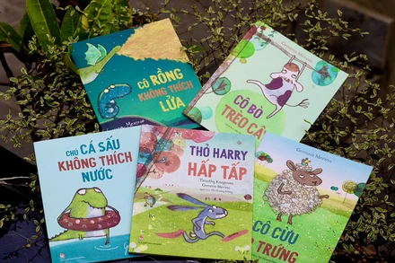 Bộ sách của tác giả Gemma Merino. (Ảnh: Nhà xuất bản Kim Đồng)