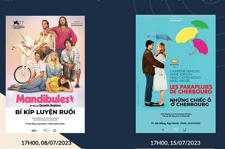 Hai bộ phim sẽ chiếu trong thời gian tới. (Ảnh: Viện Pháp tại Việt Nam)