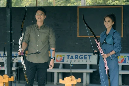 Huỳnh Anh và Minh Thu trong phim. (Ảnh: VFC)