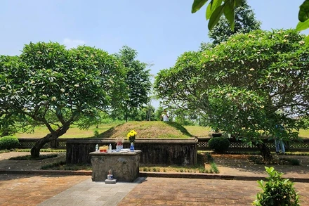 Lăng vua Lê Túc Tông. (Ảnh: Bộ Văn hóa, Thể thao và Du lịch)